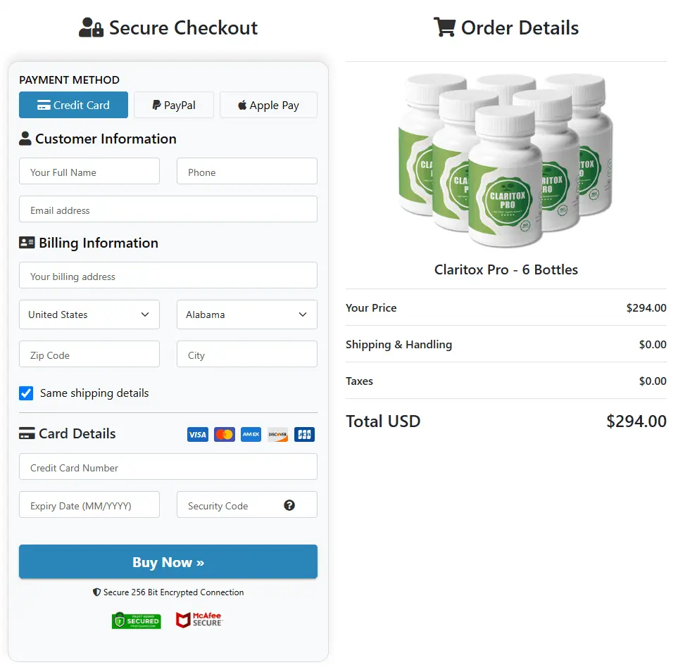 claritox pro buy online